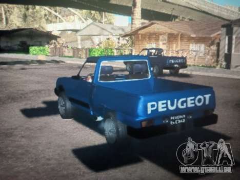 Peugeot 504 Pick Up (Amélioré) pour GTA San Andreas