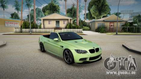 Bmw E93 335 ohne Facelift für GTA San Andreas