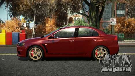 Mitsubishi Lancer Evo X Blaurs pour GTA 4