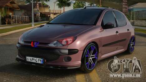 Peugeot 206 RS pour GTA San Andreas