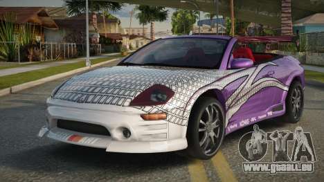 Mitsubishi Eclipse 2002 Spyder pour GTA San Andreas
