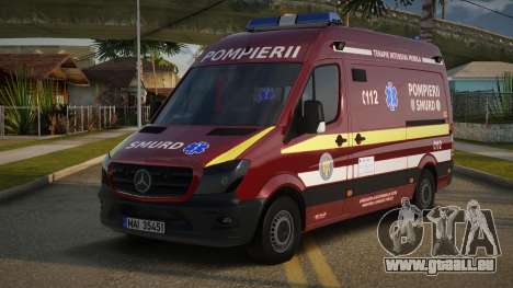 Mercedes-Benz Sprinter W906 Romanian Ambulance pour GTA San Andreas