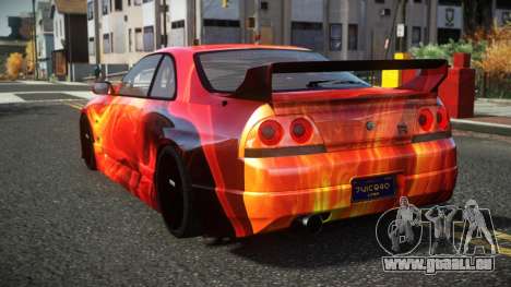 Nissan Skyline R33 Ferzo S11 pour GTA 4