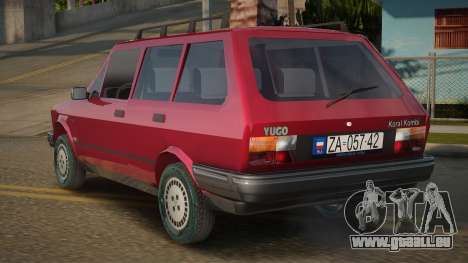 Yugo Koral Wagon pour GTA San Andreas