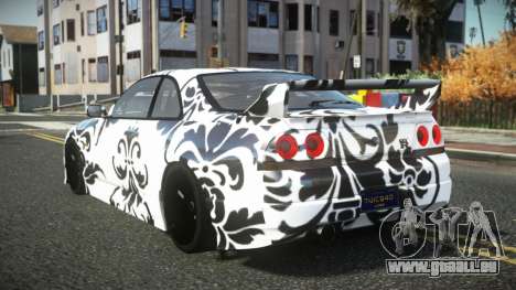 Nissan Skyline R33 Ferzo S14 pour GTA 4