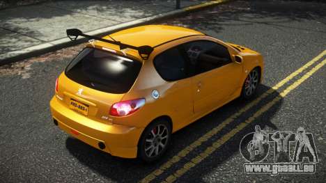 Peugeot 206 Brelos pour GTA 4