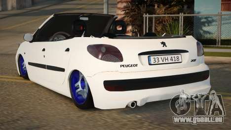 Peugeot 207 Cabrio pour GTA San Andreas