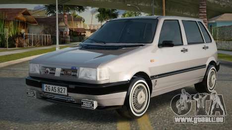 Fiat Uno 70S Etiket für GTA San Andreas