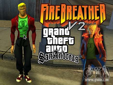Duncan Rosenblatt (Firebreather) - Skin v2 Film für GTA San Andreas