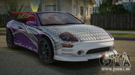 Mitsubishi Eclipse 2002 Spyder pour GTA San Andreas