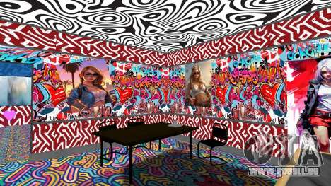 Intérieur de maison féminine pour GTA San Andreas