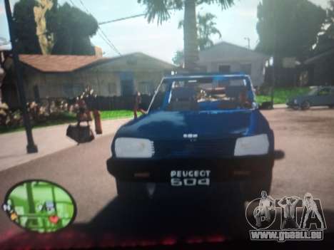 Peugeot 504 Pick Up (Amélioré) pour GTA San Andreas
