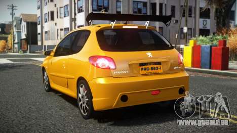 Peugeot 206 Brelos pour GTA 4