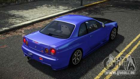 Nissan Skyline R34 Tolab pour GTA 4