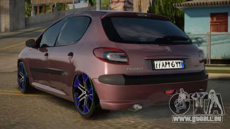 Peugeot 206 RS pour GTA San Andreas