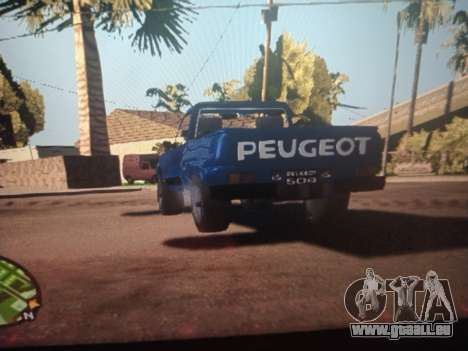 Peugeot 504 Pick Up (Amélioré) pour GTA San Andreas