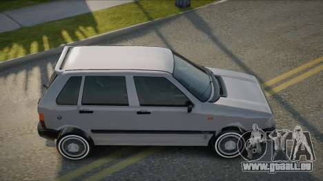 Fiat Uno 70S Etiket für GTA San Andreas