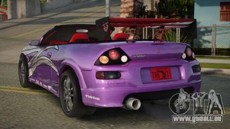 Mitsubishi Eclipse 2002 Spyder pour GTA San Andreas