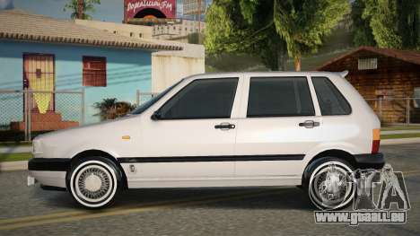 Fiat Uno 70S Etiket für GTA San Andreas