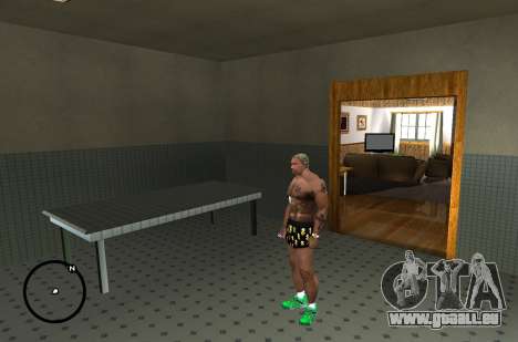 Sous-vêtements noirs avec un signe dollar pour GTA San Andreas