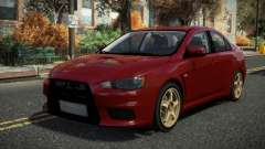 Mitsubishi Lancer Evo X Blaurs