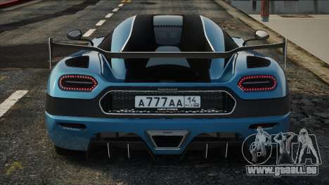 Koenigsegg Agera [Ripper] pour GTA San Andreas