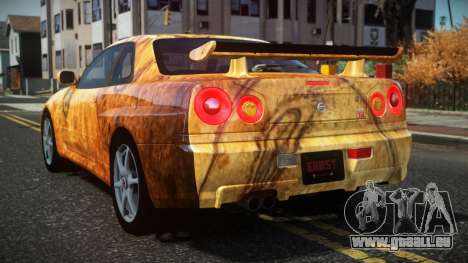 Nissan Skyline R34 Drujo S9 für GTA 4