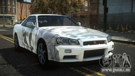 Nissan Skyline R34 Drujo S12 pour GTA 4