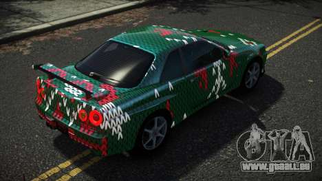 Nissan Skyline R34 Drujo S13 pour GTA 4