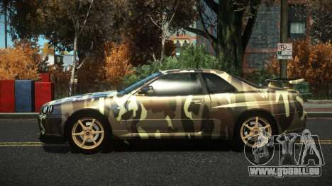 Nissan Skyline R34 Nazuxy S9 für GTA 4