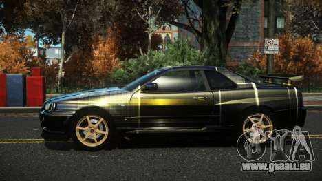 Nissan Skyline R34 Nazuxy S13 für GTA 4
