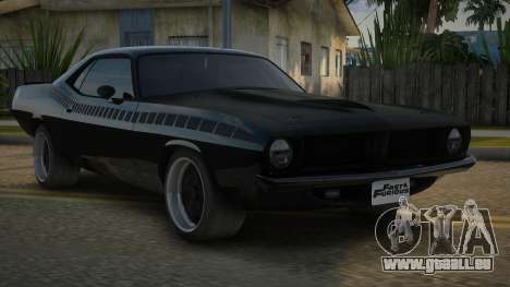 Plymouth Cuda J-Blax pour GTA San Andreas