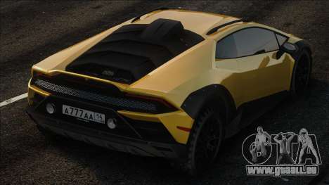 Lamborghini Huracan Sterrato Yellow pour GTA San Andreas