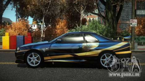 Nissan Skyline R34 Drujo S4 pour GTA 4