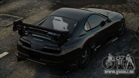 Toyota Supra A80 Black pour GTA San Andreas