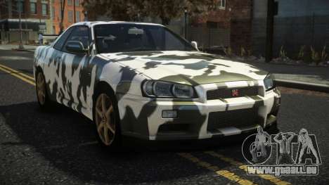 Nissan Skyline R34 Nazuxy S14 für GTA 4