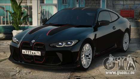 BMW M4 CSL Black pour GTA San Andreas