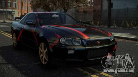 Nissan Skyline R34 Nazuxy S12 pour GTA 4