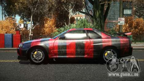 Nissan Skyline R34 Cusvar S12 für GTA 4