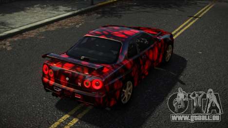 Nissan Skyline R34 Nazuxy S10 für GTA 4