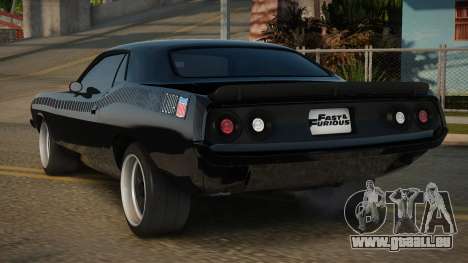 Plymouth Cuda J-Blax pour GTA San Andreas
