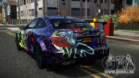 Mercedes-Benz C63 AMG Hugrax S13 pour GTA 4