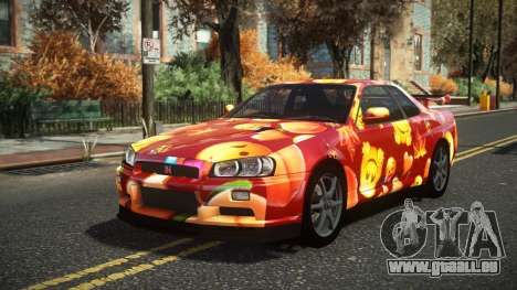 Nissan Skyline R34 Cusvar S3 pour GTA 4