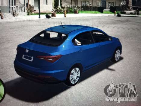Fiat Cronos 2021 lowpoly pour GTA San Andreas