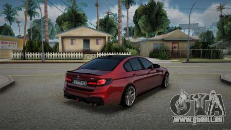 Bmw M5 F90 RO Kennzeichen für GTA San Andreas