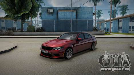Bmw M5 F90 RO Kennzeichen für GTA San Andreas