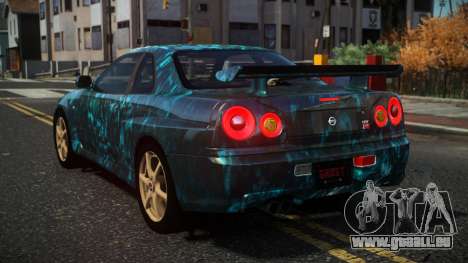 Nissan Skyline R34 Nazuxy S3 für GTA 4