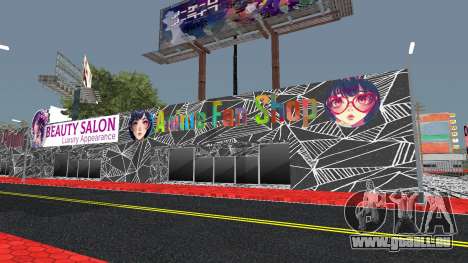 Nouvelle Murale Fille pour GTA San Andreas