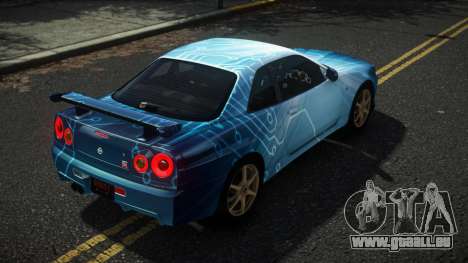 Nissan Skyline R34 Nazuxy S11 für GTA 4