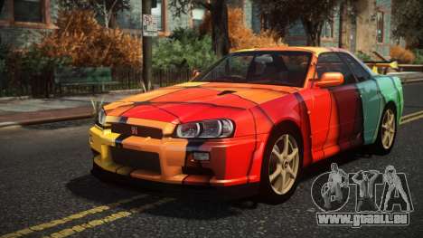 Nissan Skyline R34 Nazuxy S5 für GTA 4